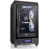 Thermaltake Case Tower Mini Nero con Finestra in Vetro Temperato
