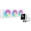 DeepCool Dissipatore Liquido 360mm RGB Bianco con Display LCD