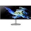 Acer Monitor PC UltraWide Quad HD 34" 3440 x 1440 Nero, Argento