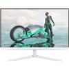 Philips Monitor LED 27" Full HD Bianco con tecnologia flicker-free