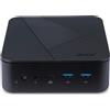 Acer Mini PC Veriton N N1502G-12N0U Nero 4 core 4 thread Wi-Fi 6