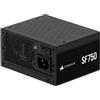 Corsair Alimentatore SFX 750W 80 PLUS Platinum Nero 24-pin ATX