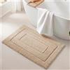 GRANNY SAYS Tappeto Bagno 50x80 cm, Tappetino Bagno Antiderapant, Tappetino Vasca Antiscivolo, Tappeto da Bagno, Tappeto Antiscivolo Bagno, Passatoia Bagno Cachi