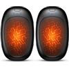 Gabless Scaldamani 2 Pezzi, Scaldamani Elettrici AI, Scaldamanis USB Riutilizzabili con 3 livelli di Calore, Scaldamanis Portatili Regalo Caldo per Donne e Uomini per Attività all'aperto Golf