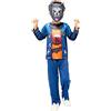 amscan Costume Lupo Mannaro in Materiali Riciclati e Sostenibili, per Bambino, Multicolore, 6-8 Anni
