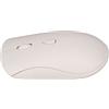 CHICIRIS Mouse Wireless Ergonomic 2,4G Batteria Ricaricabile da 1600 Dpi 5.2 Silent per i Desktop da Gioco (WHITE)