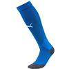 PUMA Liga Socks, Calzettoni Calcio Unisex, Blu (Electric Blue Lemonade/Puma White), 3