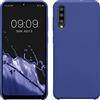 kwmobile Cover per Samsung Galaxy A50 Custodia - Back Case per Smartphone in Silicone TPU - Protezione Gommata - blu viola