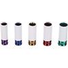 SIXTOL MECHANIC IMPACT 3 | Set di 5 Bussole a Urto 1/2 in Acciaio CrMo | Rivestimento Protettivo per Cerchi in Lega