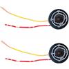 ANCLLO 2 pz Sostituzione Portalampada Connettore Indicatore di Stop Coda Freno Luce 382 BA15S P21W 1156