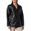 nascita Giacca da Donna in Pelle, 29027095-na03, Nero, XS Blazer