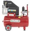 GeoTech AC 24.10.25C - Compressore aria elettrico da 24 lt aria compressa - motore 2.5 HP
