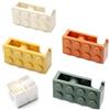 UOCAI 4 rotoli di nastro adesivo, dispenser di strisce adesive, Tesa per tagliare rapidamente, ufficio, scuola, negozi di fiori
