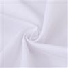 SYSUII Confezione da 6 tovaglioli di stoffa, 60 x 60 cm, in morbido tessuto, decorazione da tavolo, riutilizzabili, lavabili in lavatrice, per compleanni, matrimoni, feste, Natale, colore bianco