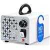 GMGXX 2 In 1 Generatore di Ozono 100,000mg/H, Ozonizzatore Purificatore d'aria a Ioni Niegativi Con Modalità Ozono e Ioni Negativi, Macchina Ozono per Casa Con 120 Min Timer per Auto e Particolato