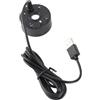 TOPINCN Fogger per Nebulizzazione con Tecnologia Ultra Sonora, Alimentazione USB, Luci LED Colorate, Ambiente Halloween per Fontane, Acquari (BLACK)