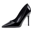 Zhabtuc Scarpe Décolleté Donna Tacco a Spillo 10CM Sexy a Punta Alto Tacco Vestito alla Moda Stiletto