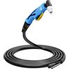 KERUE PT-31 Pistola a mano da taglio al plasma ad aria 13.2FT/4M Fit ESAB L-TEC PT-31 LG-40 WSD-LG40 CUT50