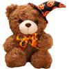 COSORO 23cm Orsacchiotto Peluche Teddy Bear Halloween,Morbido Orso Peluche Marrone Orsetto Piccolo,Carino Stuffed Animali Peluches Bambola Giocattoli Bambini Compleanno e Halloween