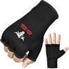BULL DOZA FIGHT WEAR Quattro Taglie - Guanti interni per pugilato - Mezze dita elasticizzate sotto i guanti protezione dagli odori - ideali per MMA, Muay Thai, kickboxing, arti marziali, sport di combattimento (S)