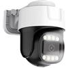 GLOBAL SECURITY Telecamera a Cavo Coassiale Ptz Bnc con Audio Integrato (VERSIONE A COLORI LED)