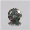GRA AAA Verde Scuro Moissanite Sciolta Rotondo Gemma Taglio 2.51 Sintetico Diamanti