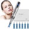 HomdMarket Dermapen Ultima M8S Microneedling Pen - Micro Needling pen elettrico Derma Pen, con 36 PIN x 3 e 12 PIN x 1 ago per rughe, strisce, nardi e perdita di capelli
