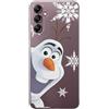 Ert Group custodia per cellulare per Samsung A14 4G/5G originale e con licenza ufficiale Disney, modello Olaf 002 adattato in modo ottimale alla forma dello smartphone, parzialmente trasparente