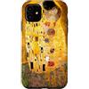 RelaxArtWorld Custodia per iPhone 11 Il bacio di Gustav Klimt (1908)