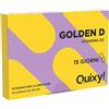 Quixy Golden D - Integratore Ossa e Muscoli con Vitamina D3, K2, Calcio e Vitamina E - Supporto Benessere Osseo, Forza e Stabilità - 15 Capsule Made in Italy