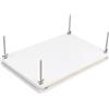 UNICRAFTALE 1 Set Rettangolo Bianco Bambù Portatile Pressa per Libri Strumento di Rilegatura Pressa per Libri In Legno Pressa per Carta Da Rilegatura per Forniture Macchina per Carta Piatta per DIY