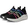 Skechers Sneaker da Strada Arch Fit 2.0 da Donna, BKMT=Nero/Multicolore, 35 EU