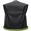 AMZBBQ® Copertura per barbecue di alta qualità, resistente alle intemperie, 85 x 100 x 55 cm, copertura impermeabile al 100% per barbecue a gas ed elettrici, resistente ai raggi UV, con rivestimento