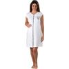Premamy - Camicia Clinica per Premaman, Modello Aperto Davanti, Cotone bielastico, Pre-Post Parto - Grigio - IV (M)
