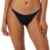 Tommy Hilfiger Slip Bikini Donna con Logo con Bandiere, Blu (Desert Sky), L