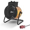 SIAL Stufa Elettrica Industriale - Termoventilatore 9000 W - Per Cantiere, Officina o Garage (Giallo)