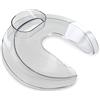 Raschietto Per Impasto Bosch DEKAROX 619166 - Ricambio 00619166 In Plastica Bianca 56mm Per Robot MUM4, MUM5, MUM9, ProfiMixx