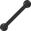 ONLT Corrimano in Ferro battuto Tubo Nero Industriale, corrimano Antiscivolo per Scale di Sicurezza, Adatto per Scale per WC da Bagno Corrimano per Interni ed Esterni,30cm