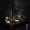 BrickBling Kit luce telecomando compatibile con Lego 10365 Captain Jack Sparrow's Pirate Ship (nessun modello), set di illuminazione a LED, compatibile con Lego Captain Jack Sparrow's Pirate Ship giocattolo