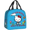 Hemasa Hello Kitty Cat Lunch Bag Leakproof Cooler Isolato Termico Bento Box Per Le Donne Bambini Picnic Viaggio Cibo Tote Borse 3