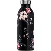 24BOTTLES Borraccia Termica Per L'Acqua | Bottiglia Thermos Riutilizzabile in Acciaio Inox senza BPA | 24Ore Freddo 12Ore Caldo | Clima Bottle | Design Originale Italiano (Ebony Rose, 500 ml)