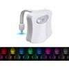 zalati Luce notturna per WC, con sensore di movimento a 8 colori, lampada a LED attivata per bagno