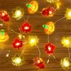 KOIROI Catena luminosa autunnale, 300 cm, 30 LED, con foglie d'acero, zucca, glande luminose, per autunno, con timer, catena luminosa autunnale, per interni per autunno, giorno del Ringraziamento, Halloween