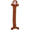 FLAMINGO JCHIEN NOWA - Scimmia in peluche con corpo lungo, 85 cm, colore: Marrone
