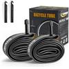 Gesinikad Confezione da 2 tubi flessibili per bicicletta da 12 pollici, AV32 mm, compatibili con Schrader, 12 x 1,75/1.9/1.95/2.0/2.1/2.125, tubo da 12 pollici per bambini/mountain bike, BMX