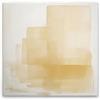A.S. Création DD133214 - Stampa su tela ad acquerello, da parete in bianco, giallo, 40 x 40 cm