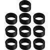 Qsvbeeqj 10Pcs Silicone Racchetta Da Tennis Grip Anelli Racchetta Banda Antiscivolo Racchetta Banda Per Badminton Squash Mazza Da Baseball Maniglia