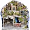 ROSSI ROSA Presepe con Cascata e Luci 39x30x38 cm - Rossi Rosa