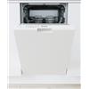 Indesit Lavastoviglie da Incasso 45 cm Slim 10 Coperti Classe E Incassata a Scomparsa Totale Push&Go - IN2IKE107