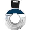 Blendend Bobina di cavo parallelo 2x0,50 mm bianco, ideale per connessioni audio. Lunghezza di 10 metri, perfetto per uso domestico o eventi. Qualità e versatilità garantite.